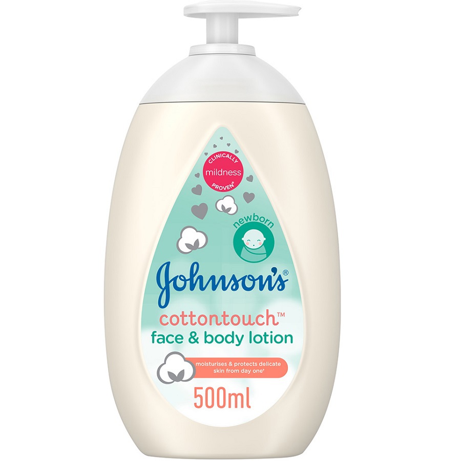 لوشن للوجه والجسم كوتون تاتش 500 مل