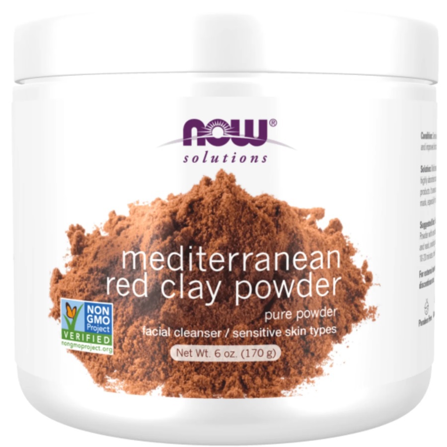 مسحوق الطين الأحمر المغربي 170 غم