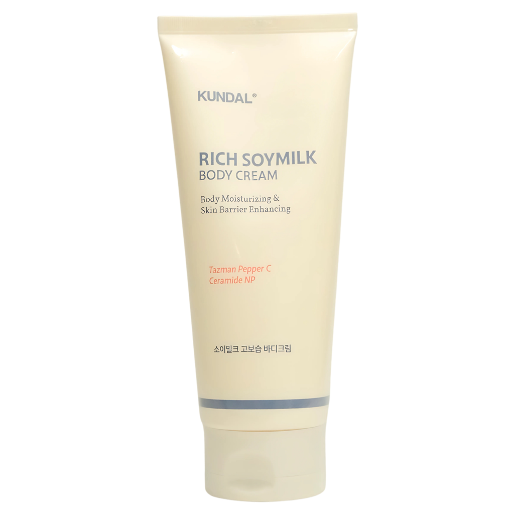 كريم الجسم الغني بخلاصة حليب الصويا برائحة الفانيليا الناعمة 200 مل