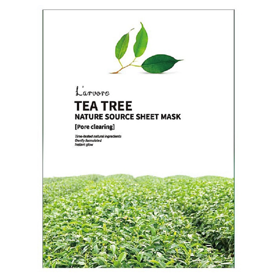 ماسك ورقي بخلاصة شجرة الشاي