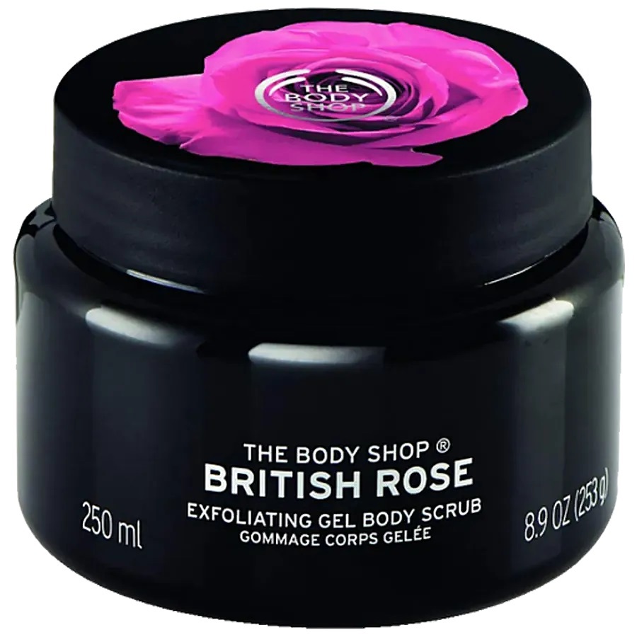 مقشر الجسم بالورد البريطاني 250 مل