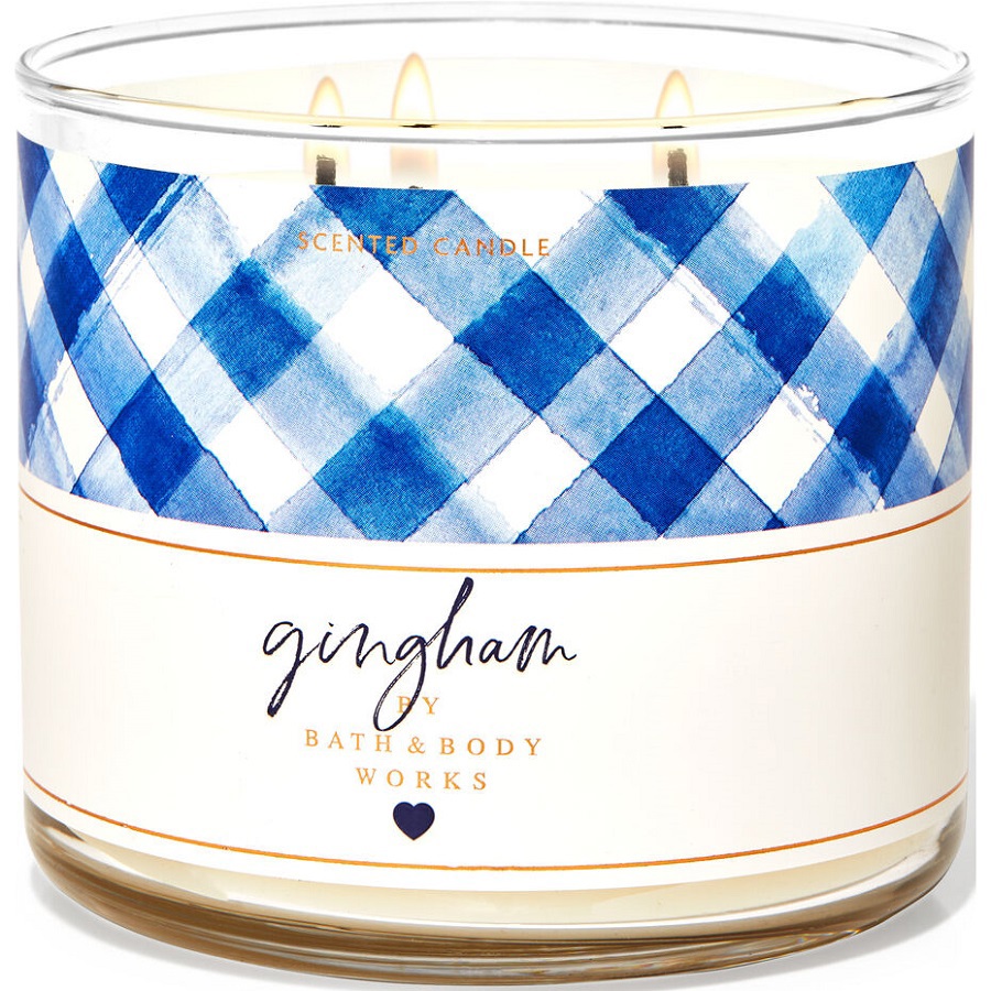 جينغهام شمعة معطرة بثلاث فتائل 411 غم