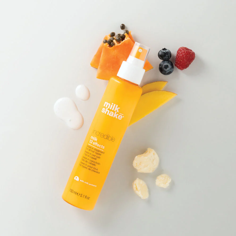 ميلك شيك إنكريديبل ميلك 12 تأثيرًا 150 مل علاج يُترك على الشعر