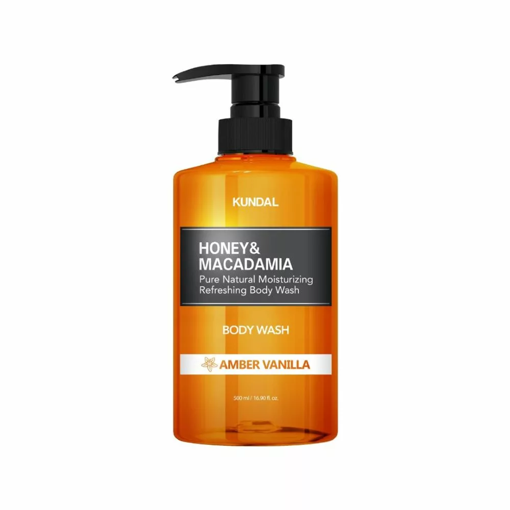 غسول للجسم برائحة العنبر والفانيليا 500 مل