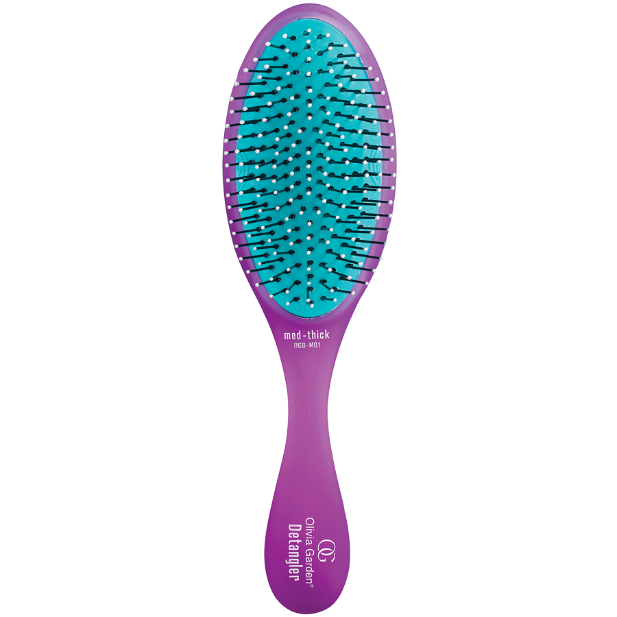 فرشاة شعر ناعم سميك باللون البنفسجي او جي دي اف 02