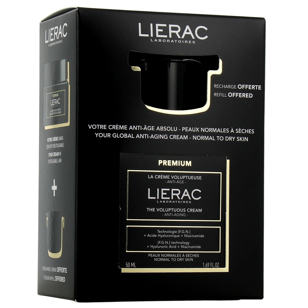 كريم الوجه الفاخر ذا فولوبتيوس المضاد للشيخوخة 50 مل مع عبوة إعادة تعبئة مجانية 50 مل