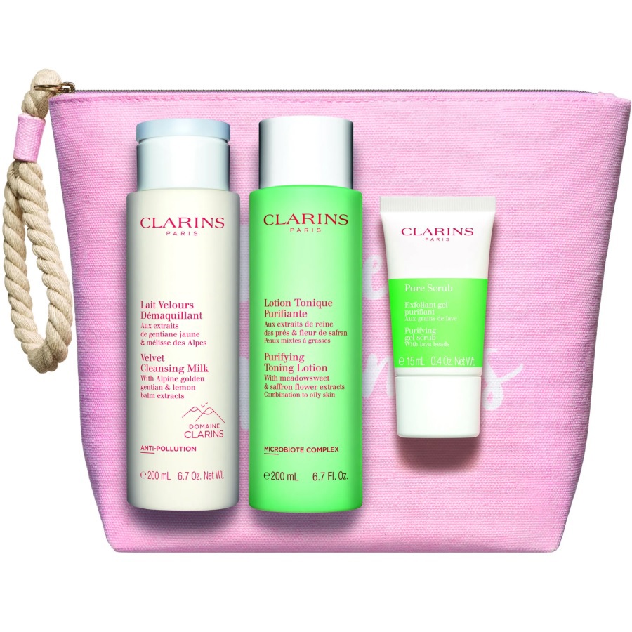 مجموعة تنظيف مثالية للعناية بالبشرة 4 قطع