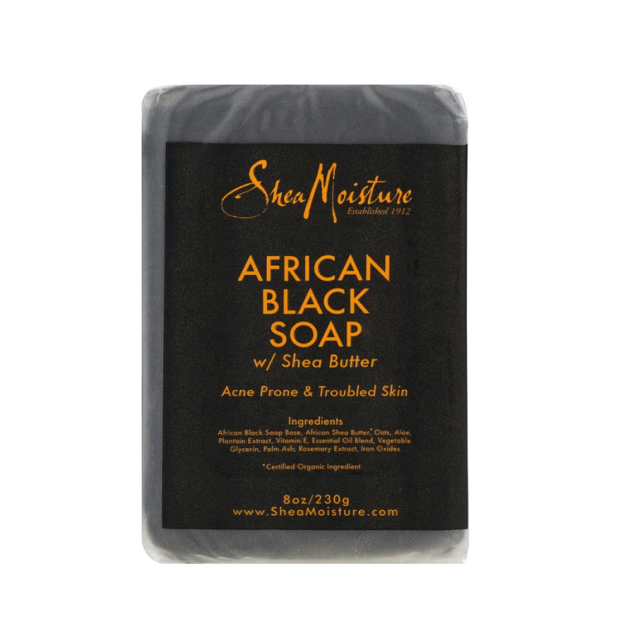 قطعة صابون أفريقي أسود 230 غم