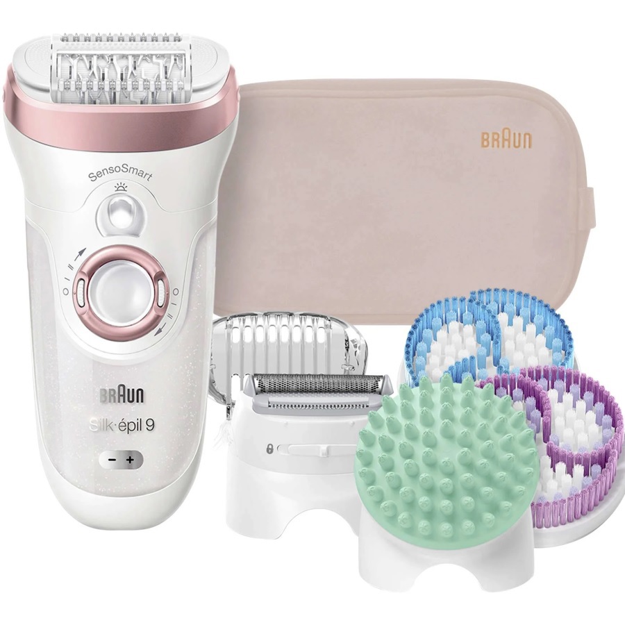 جهاز إبيل 9 لازالة الشعر باللون الذهبي الوردي