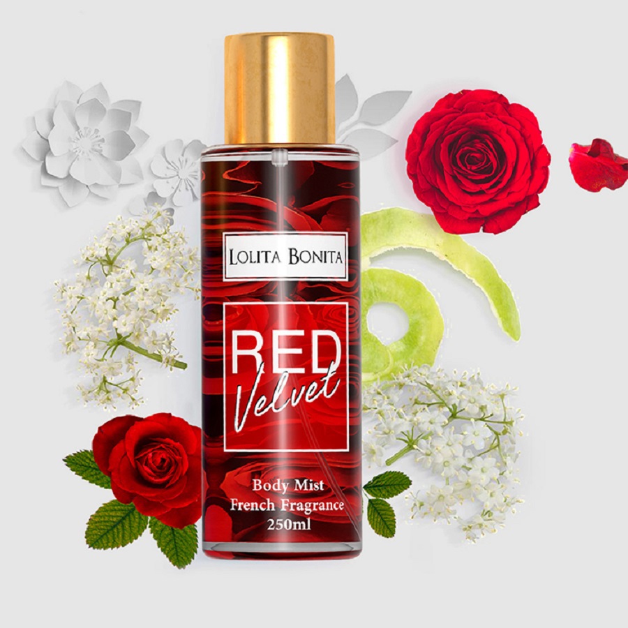 مست الجسم ريد فيلفيت 250 مل