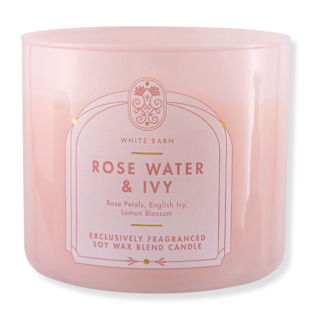 شمعة باث آند بودي وركس بماء الورد واللبلاب 411 غرام