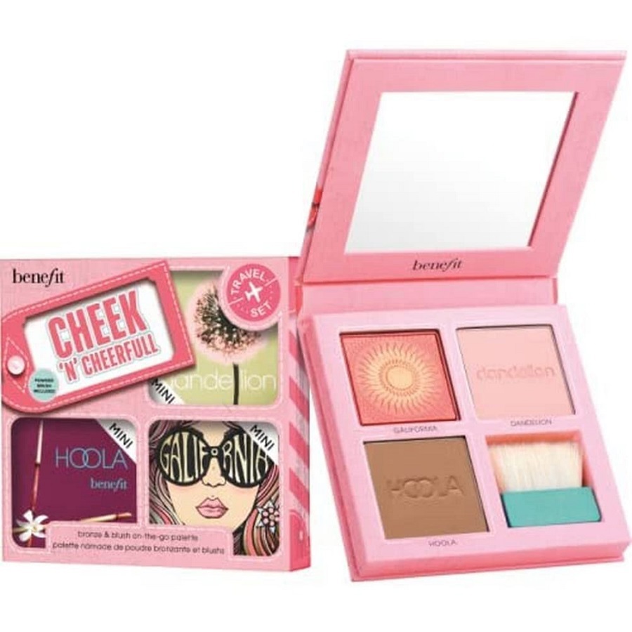 باليت احمر خدود وبرونزر تشيك اند شيرفول ميني