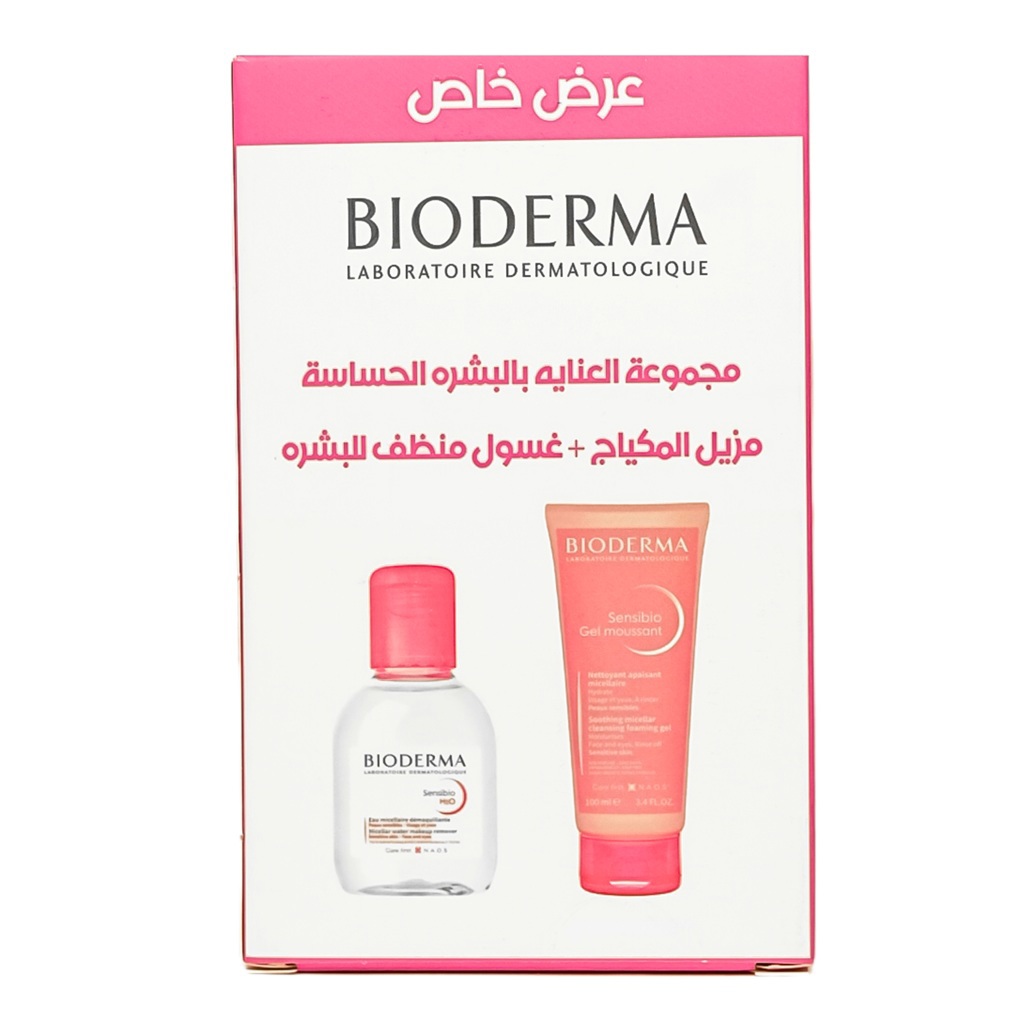 جل موسانت + ميسيلار مزيل المكياج 2*100 مل