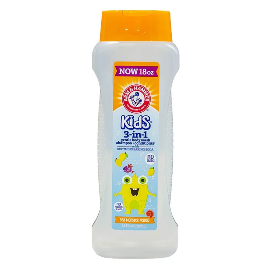 غسول وشامبو وبلسم 3 في 1 للأطفال 532 مل