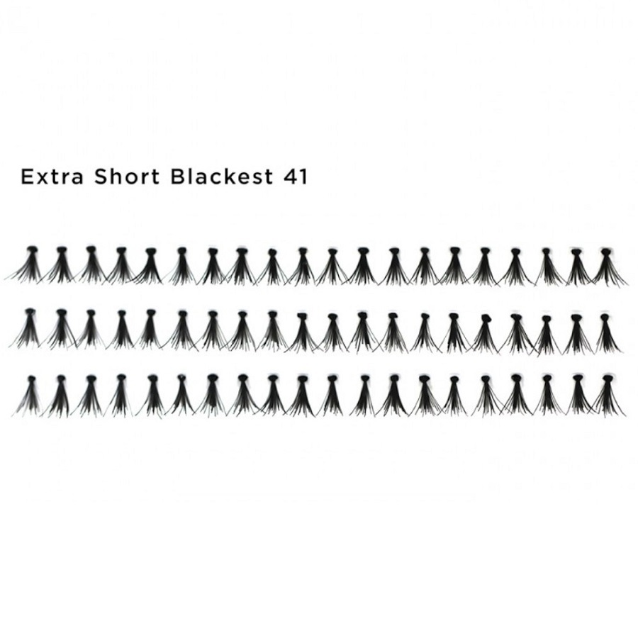 الرموش القصيرة للغاية ذات اللون الأسود 41