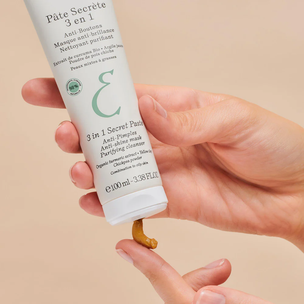 غسول وقناع معالج منقي للبشرة المعرضة للحبوب 100 مل 1