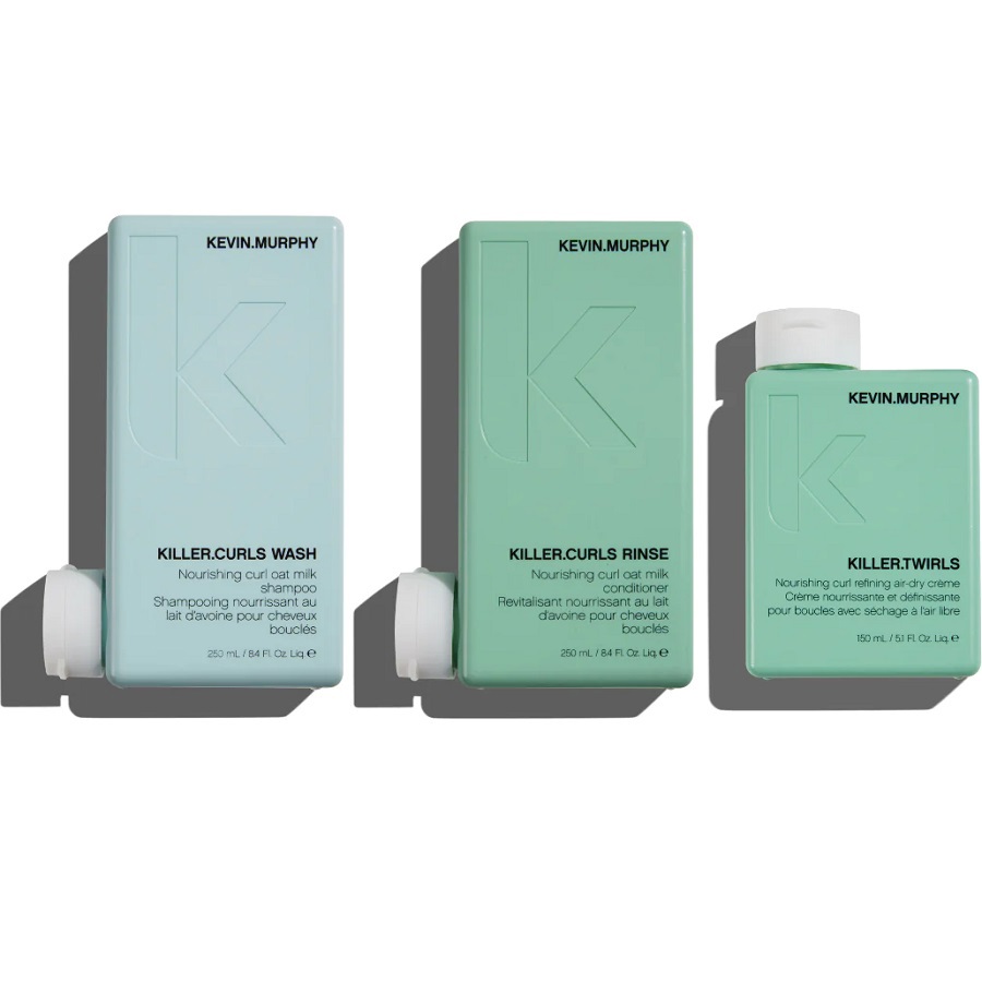 مجموعة كيلر للعناية بالشعر الكيرلي 3 قطع