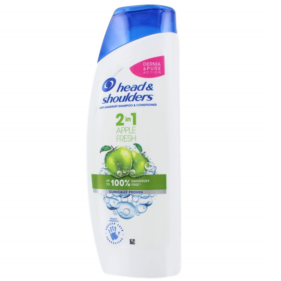 شامبو وبلسم أبل فريش 2 في 1, 450 مل