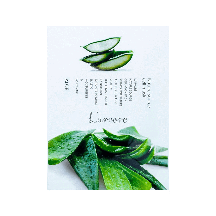 ماسك ورقي بالألوفيرا الطبيعية