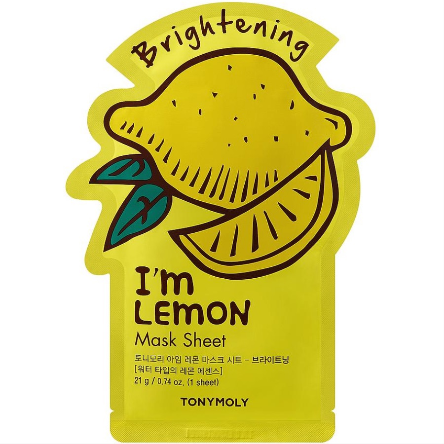 ماسك ورقي بالليمون