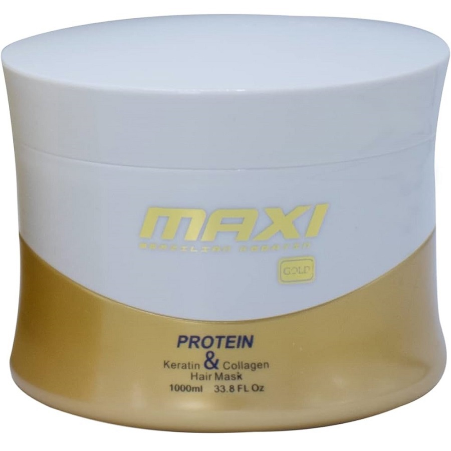 ماسك الشعر الذهبي بالكيراتين 1000 مل