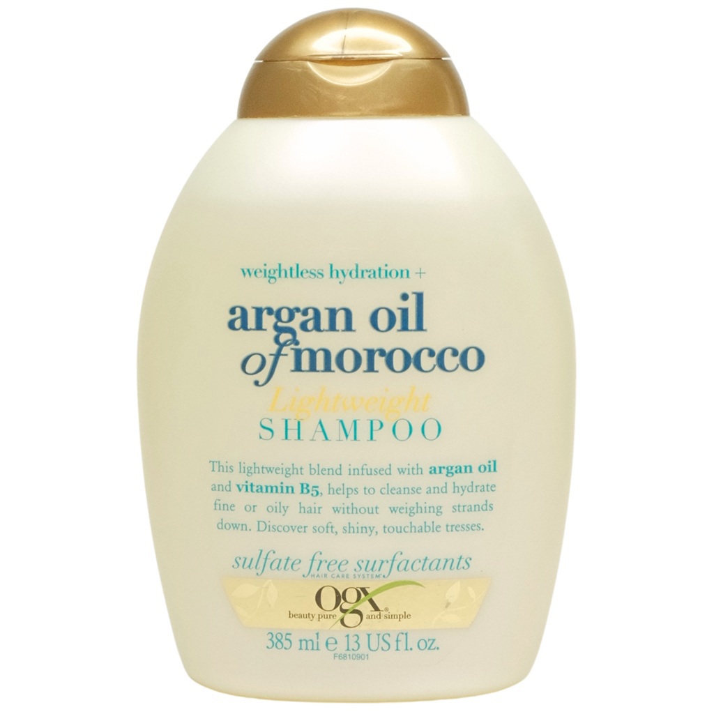 شامبو زيت الأرغان المغربي للشعر الجاف والتالف 385 مل