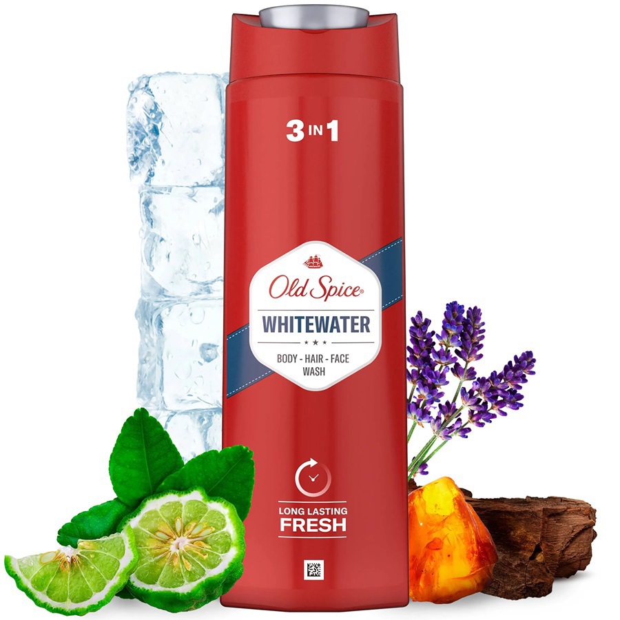 جل استحمام 3 في 1 وايت ووتر 400 مل