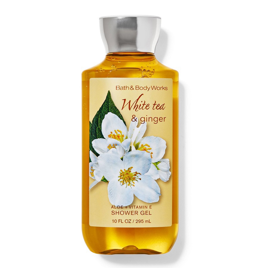 جل الاستحمام بالشاي الأبيض والزنجبيل 295 مل