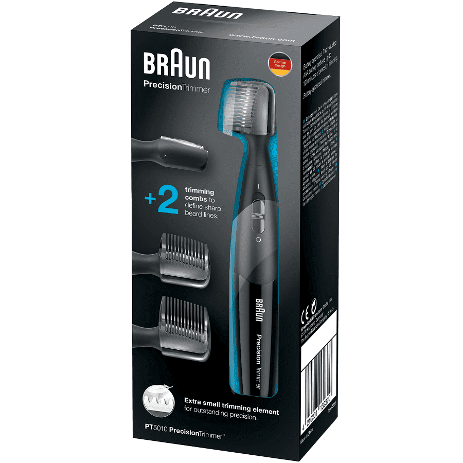 ماكينة تشذيب دقيقة باللون الأسود