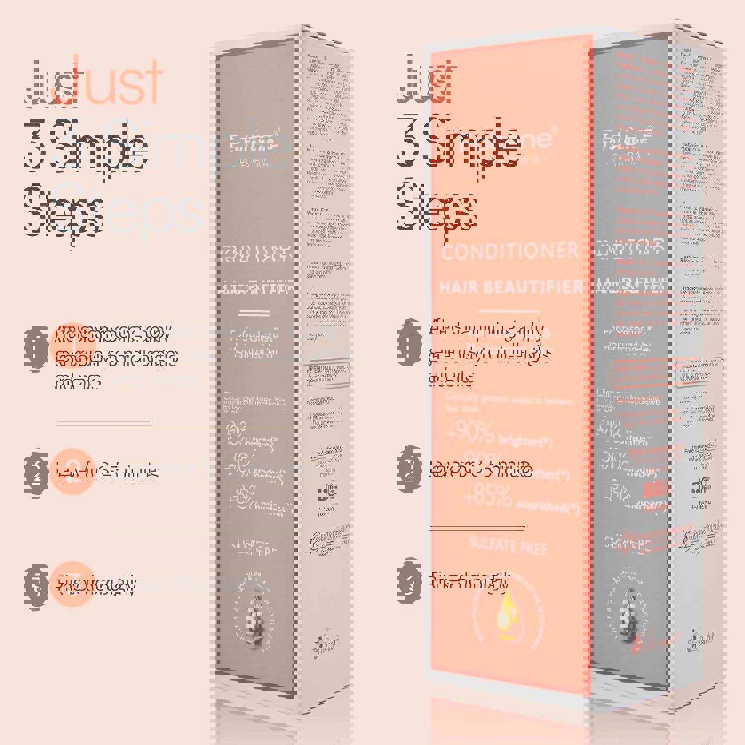 بلسم فولتن الخالي من الكبريتات للنساء 1