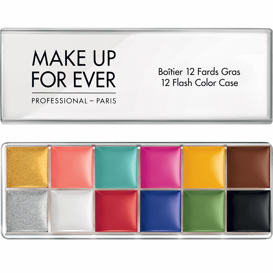 باليت العيون والشفاه 12 فلاش كلر كيس