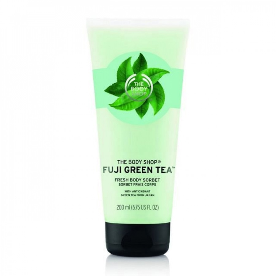 مرطب الجسم بالشاي الأخضر