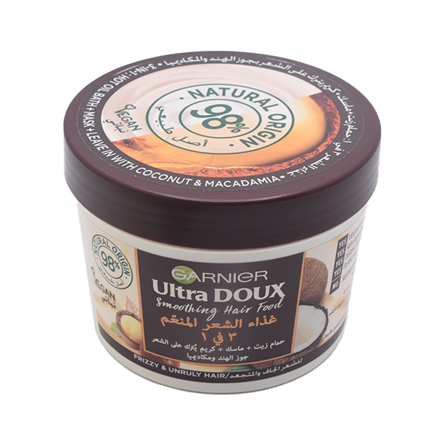 كريم تنعيم الشعر 3 في 1 بجوز الهند 390 مل
