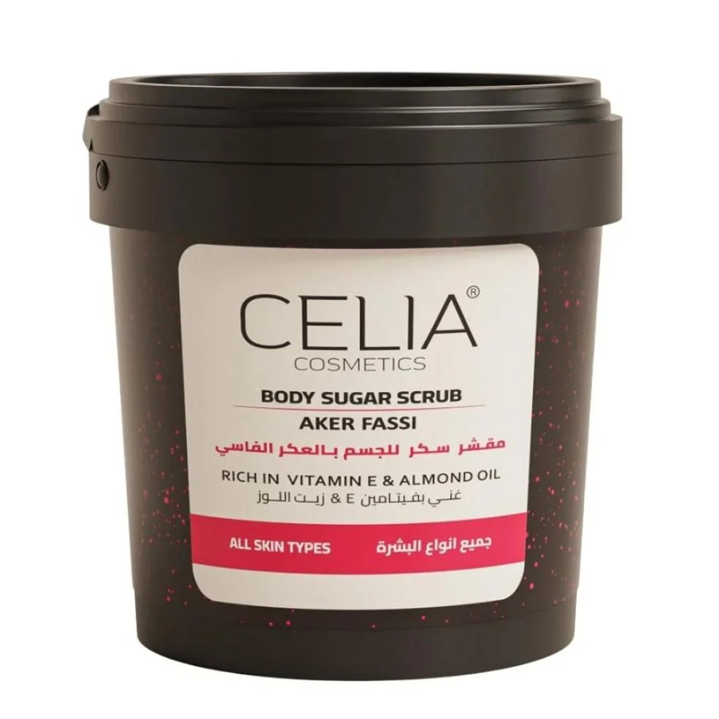 مقشر الجسم بالسكر عكر فاسي 600 غم