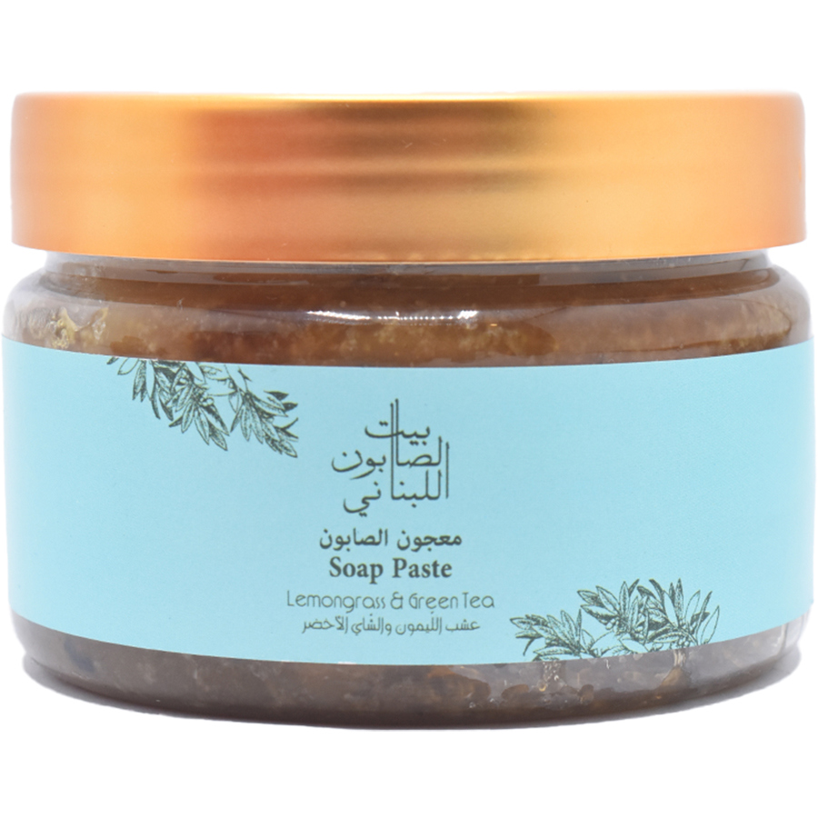 معجون الصابون بعشب الليمون والشاي الأخضر 300 غم