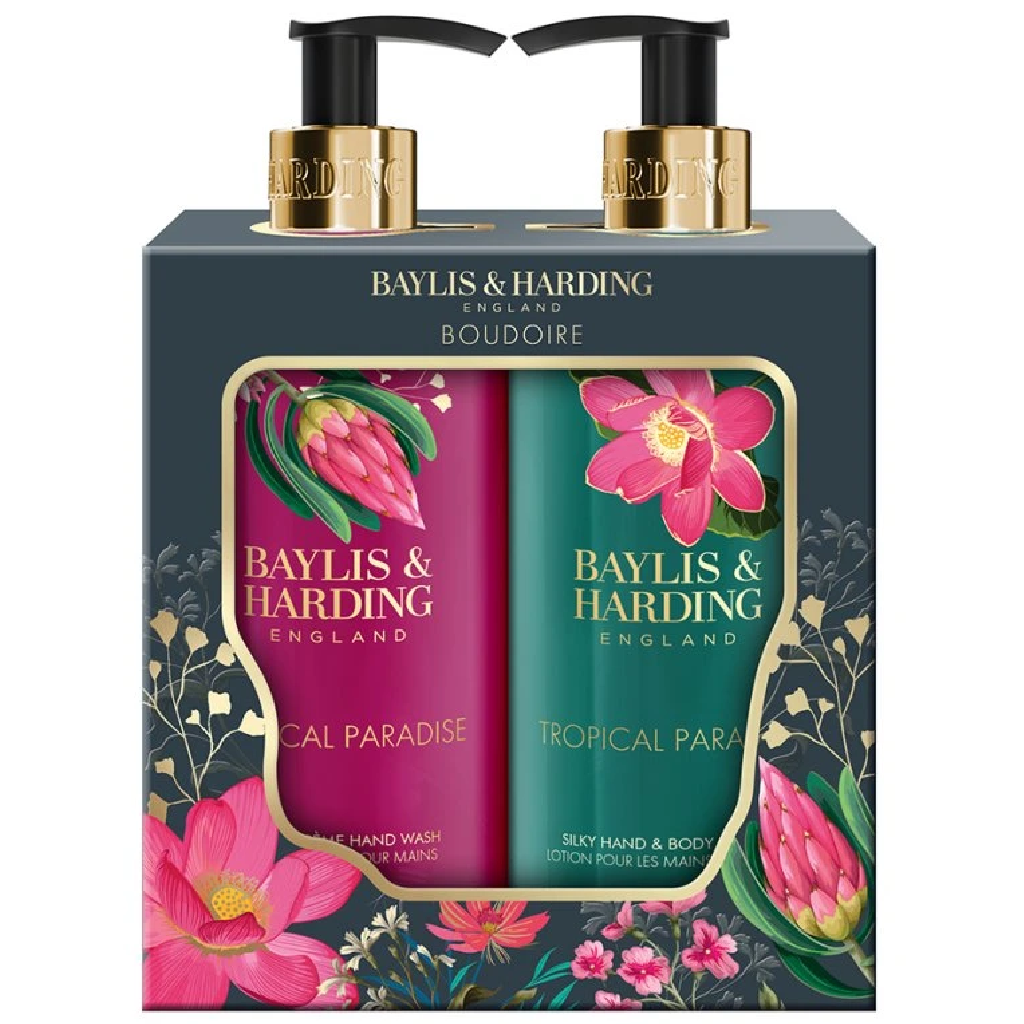 مجموعة اليدين الفاخرة بودوار قطعتين