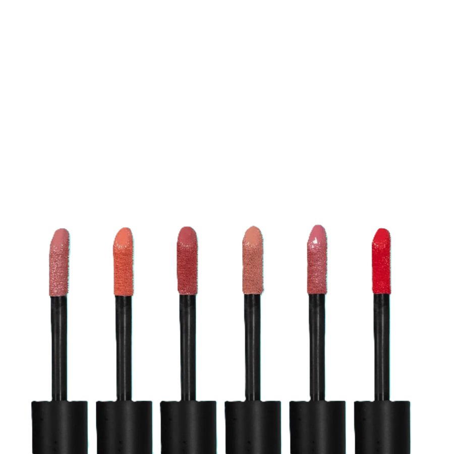 مجموعة أحمر الشفاه السائل 6 قطع