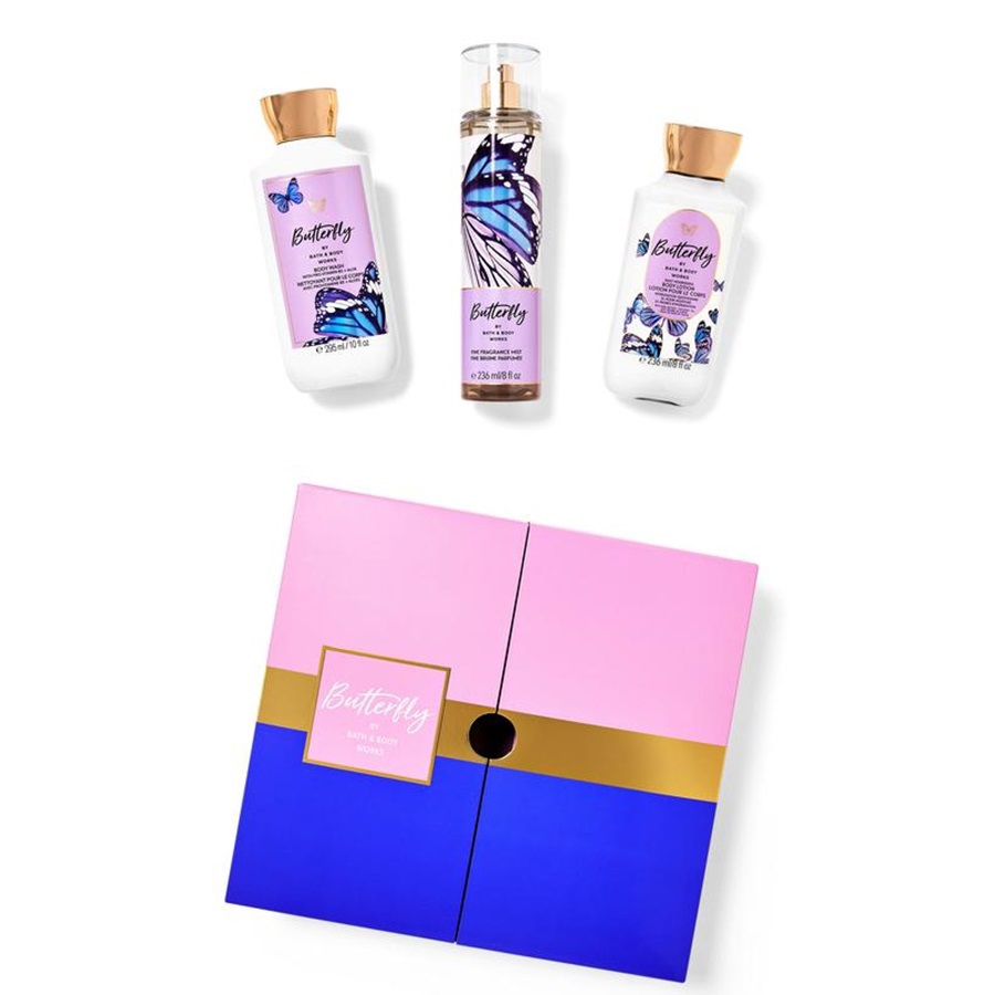 مجموعة صندوق هدايا بترفلاي 3 قطع