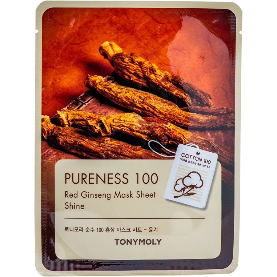 ماسك ورقي بالجينسنغ الأحمر النقي