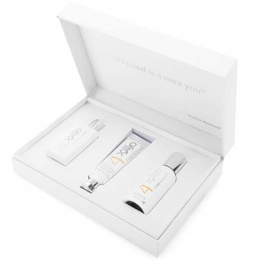 مجموعة هدايا نمبر فور وايت 3 قطع