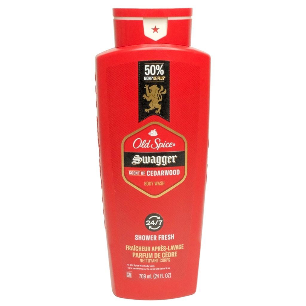 غسول الجسم أولد سبايس برائحة خشب الأرز 709 مل