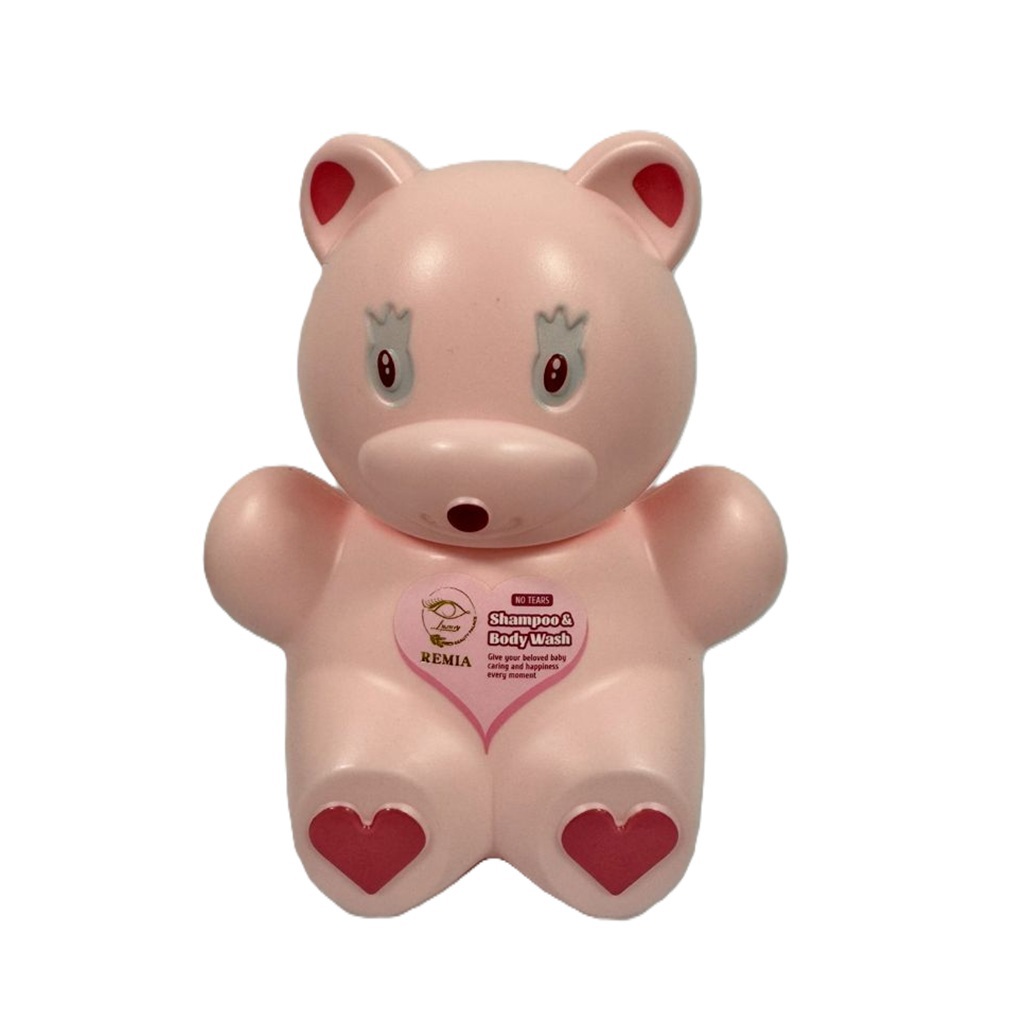 شامبو وغسول الجسم للأطفال بينك 350 مل