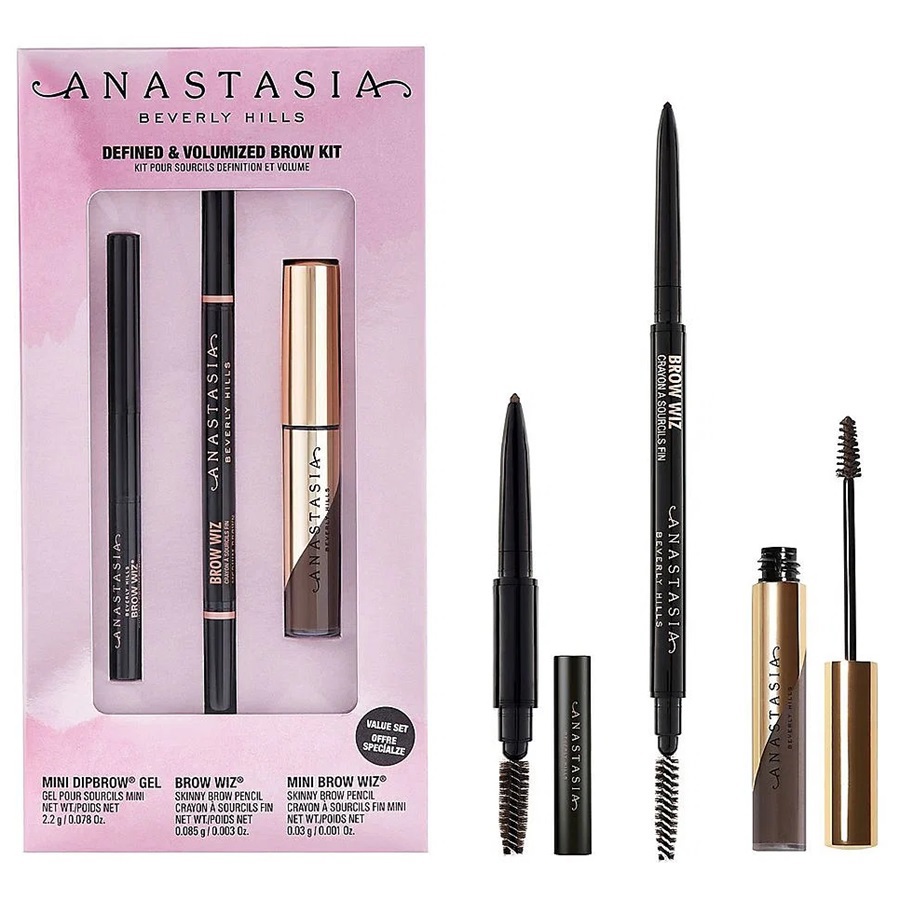 مجموعة تحديد وتكثيف الحواجب (بني متوسط)