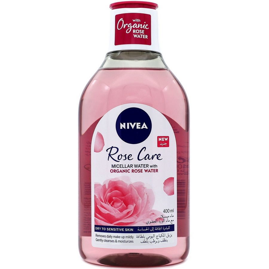 ميسيلار بماء الورد العضوي 400 مل