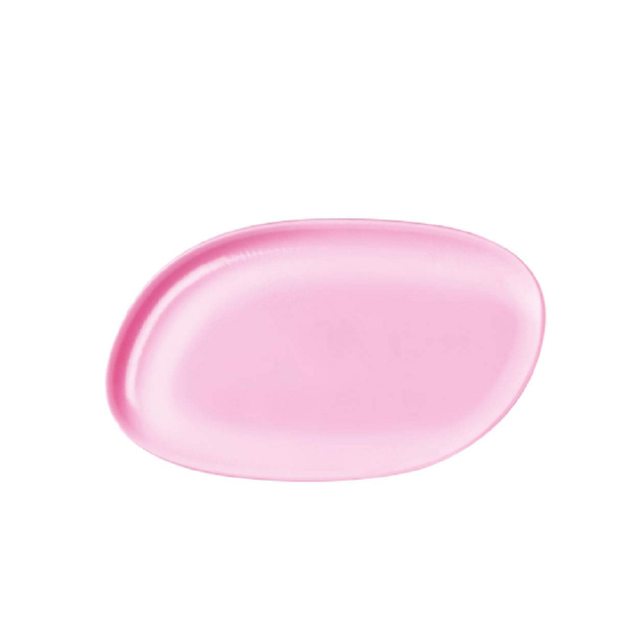 إسفنجة ماكياج سيليكون (وردي)