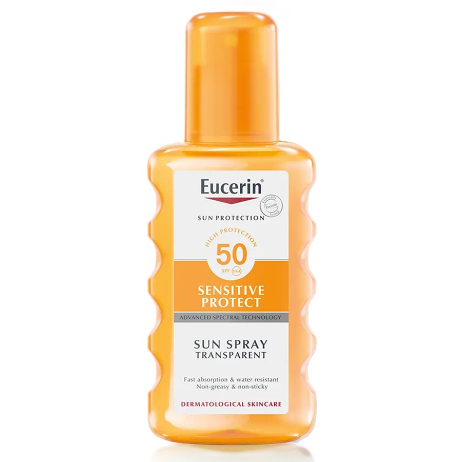 بخاخ حماية من الشمس شفاف بعامل حماية 50، 200 مل