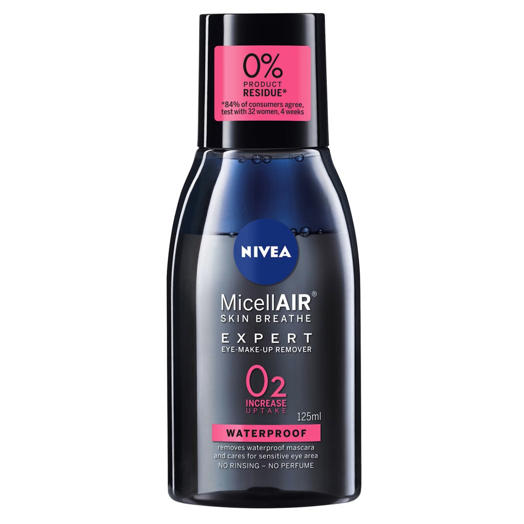 مزيل المكياج المقاوم للماء ميسيلير سكين بريث 125 مل