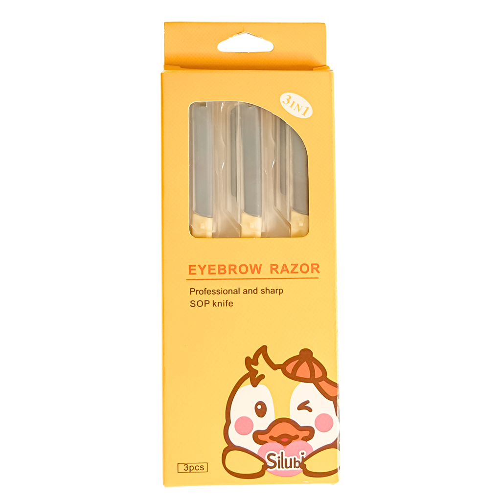 شفرة حلاقة الحواجب سيلوبي أس053، 3 قطع