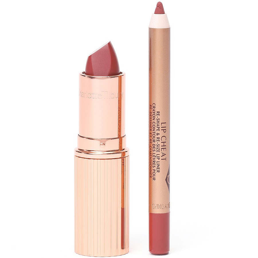 مجموعة الشفاه ذا لاكي وولك أوف نو شيم 2 قطعة