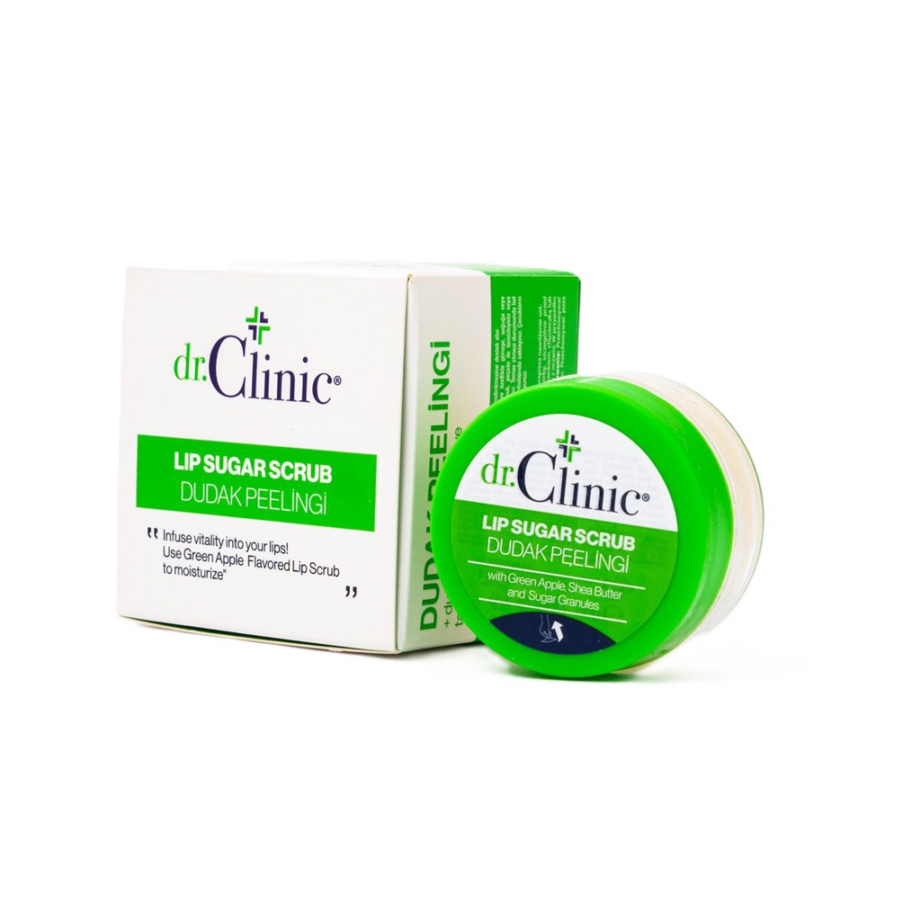 مقشر الشفاه بالسكر والتفاح الأخضر 20 غم